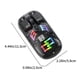 thumbnail image 3 of Ratón inalámbrico transparente. 4G/Bluetooth 5.0 - Tipo de conexión: c Ratón recargable Ratones inalámbricos con iluminación RGB magnética estándar, 3 of 7