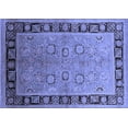 thumbnail image 1 of Ahgly Company Indoor Rectangle Oriental Blue Traditional Area Rugs, 2' x 4', 1 of 4