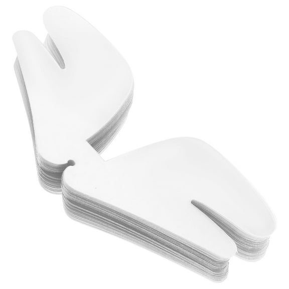 GOOHOCHY 100pcs Durable Plastic Collar Stays for Men Dress Shirts Assorted Color Shirt Support Inserts