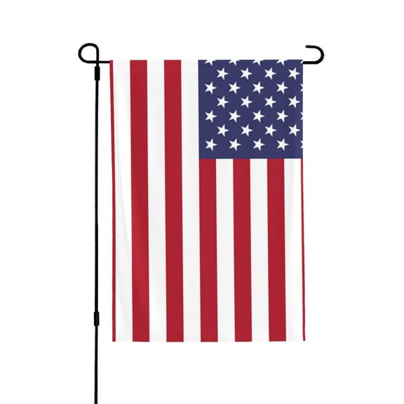 America Flag Welcome Large House Flag Vertical Double Sided 28x40 Inches Yard Porch Outdoor Decor