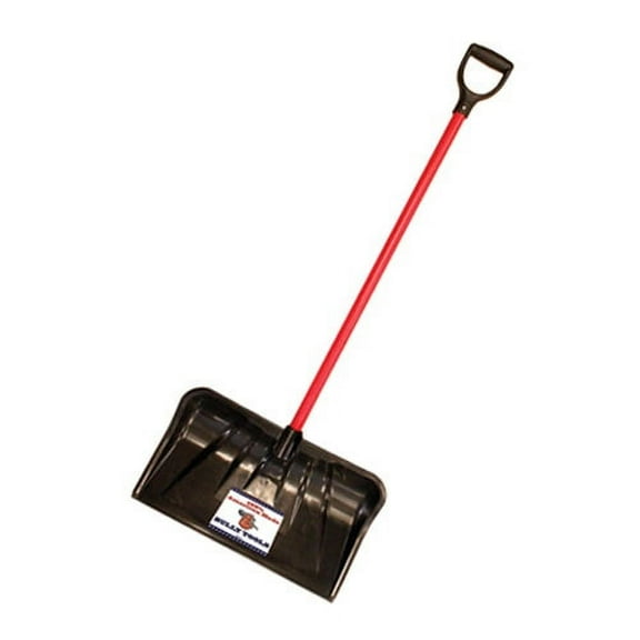 Bully Tools Plastic 56 in. L x 22 in. W Snow Shovel