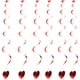thumbnail image 3 of Dekaim 3 Tarjetas De Decoración De Remolinos De Corazón, Confeti De Boda, Decoraciones Artesanales, Suministros Para Fiestas, 3 of 5