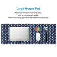 thumbnail image 5 of Rocae Cartoon Lighthouse for Gaming Mouse Pad, Mouse Pad Large, Office Computer Keyboard Mousepad, Keyboard and Mouse Pad with Stitched Edges,31.5 x 11.8 in, 5 of 5