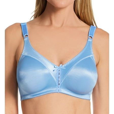 

Women s Bali 3820 Double Support Cool Comfort Wirefree Bra (Blue Sky Ahead 38D)