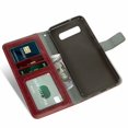 thumbnail image 2 of Mobile Phone Cover for Samsung Note 10 Plus, Cover Premium Pu Leather Tpu Flip Case Magnetic Closure Card Compartment Stand Function Wallet with Lanyard Protective Cover, 2 of 7