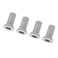 thumbnail image 2 of <p>Marine Thru Drain Threaded Fitting, Thru Drain Connector High Strength  For Yacht For 1in Interface</p>, 2 of 7
