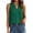 Green, variant on MuXiKeJi Clothes Tank Top for Women V Neck Loose Fit Sleeveless Summer Tops Business Casual Outfits Dressy Blouses Shirts