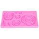 thumbnail image 4 of Moldes de pastel con patrón de flores, molde de silicona DIY para decoración de resina de jabón de Chocolate (rosa), 4 of 12