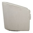 thumbnail image 4 of Danica Assembled Swivel Chair in Gray Zig Zag Fabric, 4 of 5
