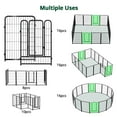 thumbnail image 6 of Caveen Dog Playpen 16 Panels 40Inch Heavy Duty Dog Pen Pet Fence Playpen Indoor Outdoor, 6 of 10