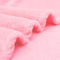 thumbnail image 6 of PiccoCasa Home Bedroom Soft Microplush Fleece Throw Blanket for Full Bed, Pink, 6 of 8