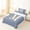 Navy M, variant on Erosebridal Letter M Kids Twin Sheet Sets, Modern Abstract Bedding, 3-Piece