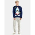 thumbnail image 2 of Jolly Knits Men's & Big Men's Crewneck Christmas Sweatshirt, Sizes S-3XL, 2 of 5