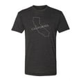 thumbnail image 1 of Gravity Trading Mens California State USA-Made Triblend Tee - Black - Large, 1 of 1