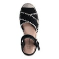 thumbnail image 6 of Time and Tru Women’s Espadrille Flats with Ankle Strap, 6 of 8