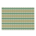 thumbnail image 1 of Colorful Cutting Board, Colorful Local Motif Pattern Print, Decorative Tempered Glass Cutting and Serving Board, Large Size, Pistachio Green Orange, by Ambesonne, 1 of 1