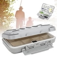 thumbnail image 4 of Fishing Tackle Box,ABS Waterproof Fishing Tackle Fishing Tackle Organizer Fishing Tackle Container Box Exquisite Design, 4 of 8