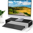 thumbnail image 1 of Acrylic Tilted Computer Keyboard Holder for Easy Ergonomic Typing, Computer Keyboard Stand Acrylic Tilted Keyboard Holder Keyboard Riser for Office Desk, Home, School, 1 of 7