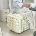 thumbnail image 3 of Dressing Stool, Living Room Coffee Table Stool, Footrest, Leg Rest, Sofa Stool, Doorstep Shoe Changing Stool, 3 of 6