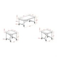 thumbnail image 6 of Furniture of America Saucedo Wood 3-Piece Coffee Table Set in Medium Oak, 6 of 6