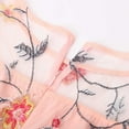 thumbnail image 5 of WILLELBEST Robe Jaune Pastel 2024 Col Rond Taille Brodée Vintage, 5 of 5