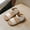 White, variant on Viluyesy Girls' Pearl-Embellished Sandals for Summer Adjustable Strap Princess Sandals with Soft Soles for Toddlers and Little Kids, Beach & Travel-Friendly Casual Footwear Brown Size 4