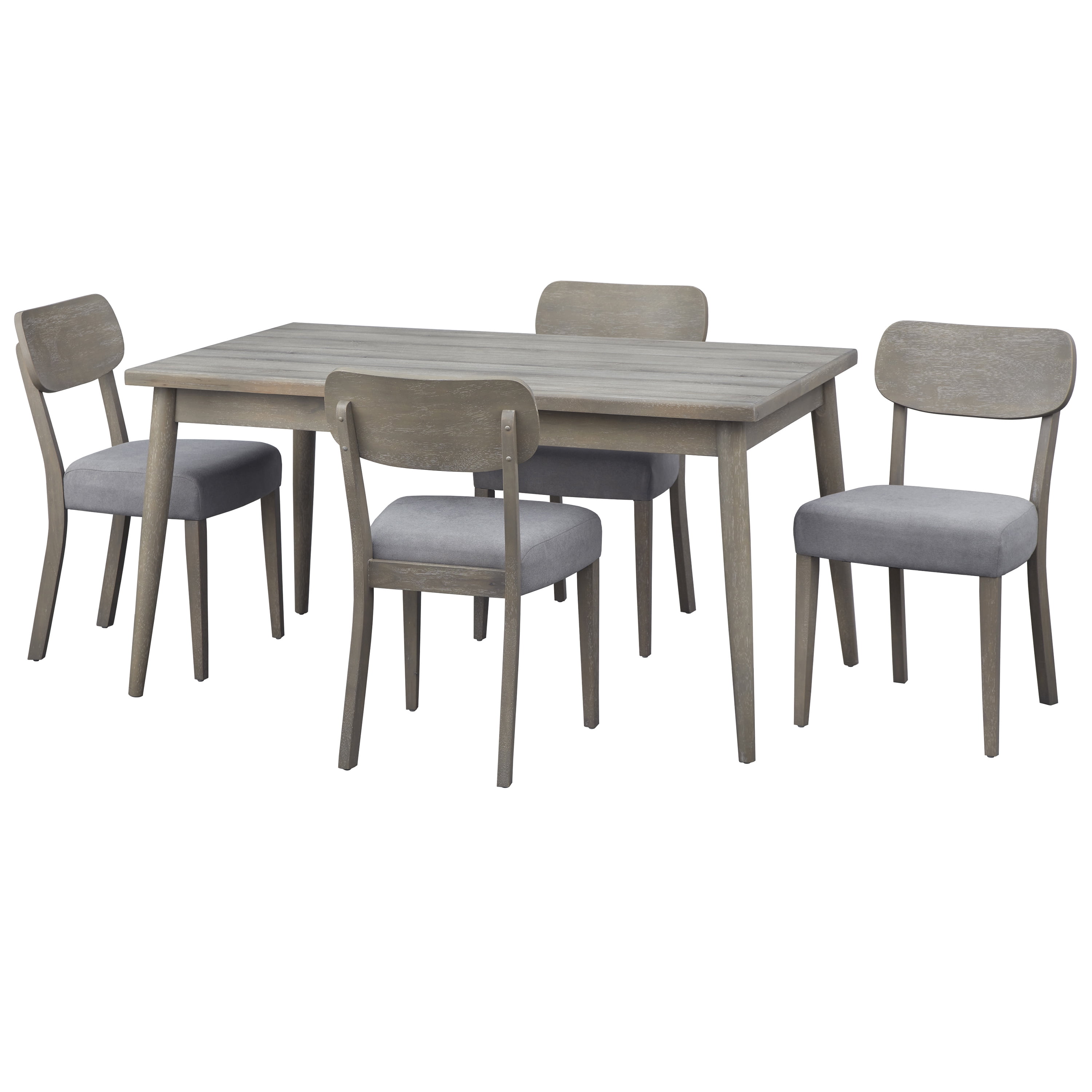 TMS Glendale Dining Chair, Set of 2, Light Gray