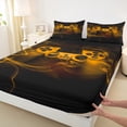 thumbnail image 3 of Castle Fairy Video Game Full Size Sheets for Teens Boys Girls,Abstract Gamer Bed Sheets, 3 of 7