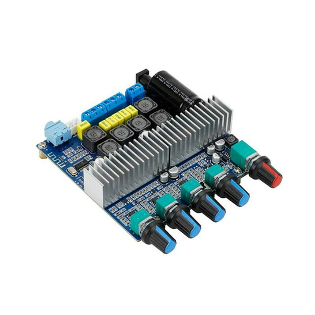 Module Amplificateur de Puissance Sans Fil 12-24V Module Amplificateur de Puissance Automobile Subwoofer DIY Carte Numérique Remplacement Contrôle du Volume Amplificateur Audio Automatique Type Électronique 2
