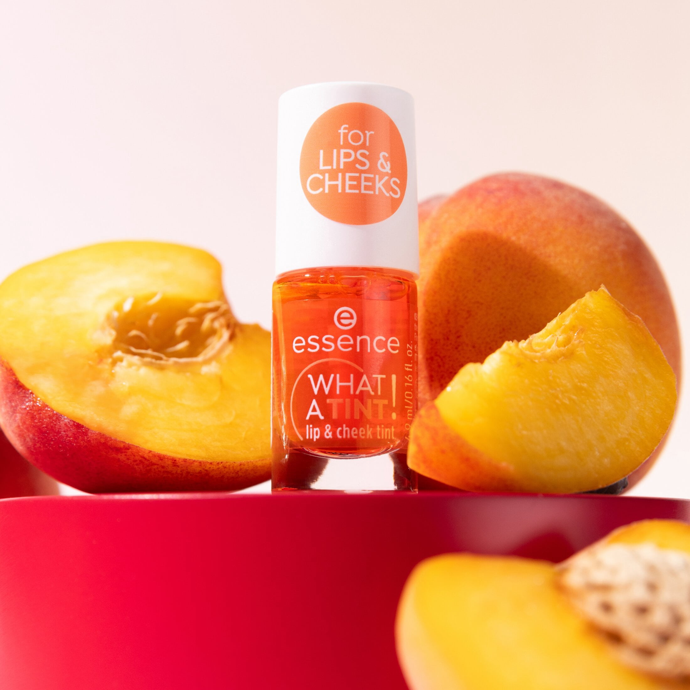 essence What a Tint! Lip & Cheek Tint, 03 Peachy Vibes