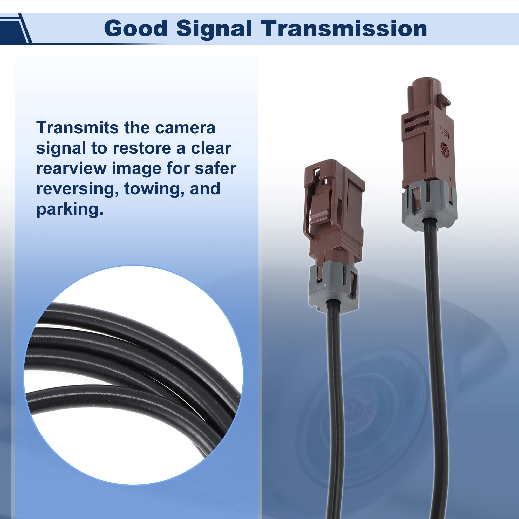 Unique Bargains HC3Z-14D202-M Rear View Camera Harness for Ford F-250 F-350 Super Duty
