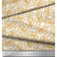 thumbnail image 2 of Soimoi Cotton Jersey Fabric Leaves & Paisley Block Fabric Prints by Yard 58 Inch Wide, 2 of 3