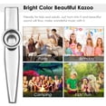 thumbnail image 4 of Labymos Muslady Aluminum Alloy Kazoo Musical Instrument for Child Adult Beginner, 4 of 7