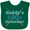 Green, variant on Inktastic Daddy's Little Drummer Boys or Girls Baby Bib