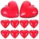 thumbnail image 1 of unbranded 10Ud Adorno Corazón Rellenable Plástico Resistente Para Y Regalos, 1 of 8