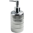 thumbnail image 1 of Dispensador de jabón de cerámica, dispensador de loción, dispensador de jabón de manos, dispensador de jabón de encimera para cocina y baño (plata), 1 of 2