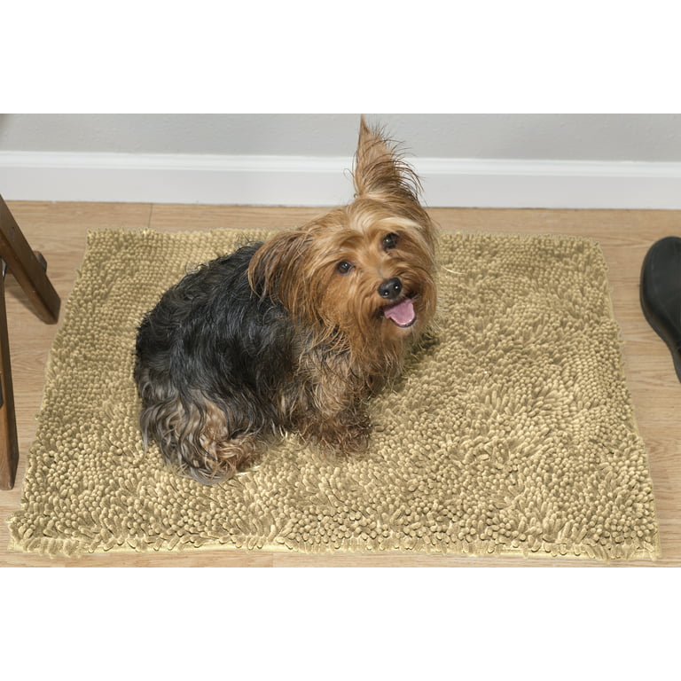 FurHaven Pet Products Muddy Paws Towel & Shammy Rug for Dogs & Cats - Mud,  Jumbo Plus 