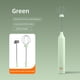 thumbnail image 4 of Naiovety Batidor de huevos Batidora eléctrica Gadget de cocina Crema Tamaño compacto Utensilios de cocina Carga rápida ajustable Funcionamiento con Electrodomésticos Verde Naiovety HA082650-02B, 4 of 6