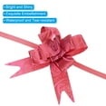 thumbnail image 4 of Unique Bargains 8' Pull Bows Gift Wrapping Pull Bow Rose Pattern Baskets Present Bows Knot Ribbon Red 300 Pcs, 4 of 6