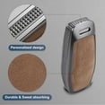 thumbnail image 4 of Compatible with Ford Key Fob Cover with Keychain Leather Key Case Protector Ford or Lincoln 4/5-Button Intelligent Access Key (Fusion Mustang Explorer MKZ MKX, etc), 4 of 7