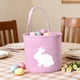 thumbnail image 1 of Cesta de Poliéster para Guardar Huevos de Pascua, 23 Cm, Asa Reforzada y Duradera, Portátil, Color Azul, Rosa, Morado y Verde | Organizador Multiusos para Guardar Huevos de Pascua, Refrigerios y Artí, 1 of 6