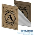 thumbnail image 4 of ANLEY Classic Monogram Letter A Garden Flag, Double Sided Family Last Name Initial Yard Flags 18 x 12.5 Inch, 4 of 6