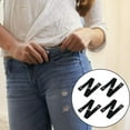 thumbnail image 4 of Cinturón elástico desenfrenado Súper cómodo Correa elástica suave Hombres Mujeres Pantalones Cintura Macarena Cinturones perezosos, 4 of 8