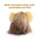 thumbnail image 4 of Pet Animal Mane Hair Divertido Pet Cute Headwear Disfraz fresco para la fiesta Eccomum Talla M, 4 of 7