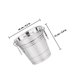 thumbnail image 2 of VERDANVERSE Cubeta Para Hielo En Acero Inoxidable Para Enfriar De Vino Y Cerveza, 2 of 8