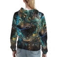 thumbnail image 7 of Haiem Artistic Light Dot Wolf、 for Men's Fashion Hoodies & Sweatshirts with Kangaroo Pocket,Hooded Sweatshirt with Eye-catching Drawstrings-X-Large, 7 of 7