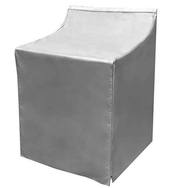 BRI Balcón para el hogar, impermeable, a prueba de polvo, protector solar, cubierta para lavadora, secadora de ropa, fundas protectoras, gris, 74x71x101cm