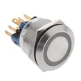thumbnail image 1 of Aleación De Rosca Tapa Interruptor De Botón De Encendido ENCENDIDO / APAGADO Tapa forma forma forma Interruptores De Botón De , Interruptor De E Yotijar Interruptor de botón pulsador momentáneo, 1 of 7