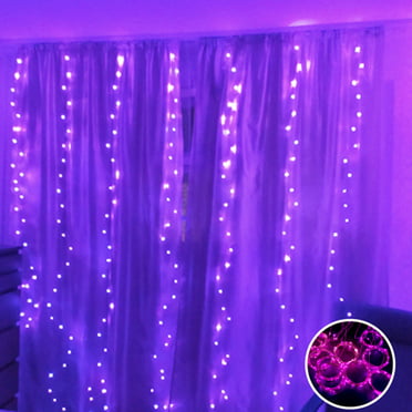 Curtain Lights for Bedroom, LED String Lights Hanging Fairy Lights for ...