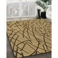 thumbnail image 2 of Ahgly Company Indoor Square Patterned Red Dirt Brown Area Rugs, 3' Square, 2 of 6